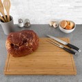 Hastings Home Extra Large Bamboo Cutting Board for Chopping and Serving with Juice Groove 20 x 14 x 0.75-inch 414530YIM
